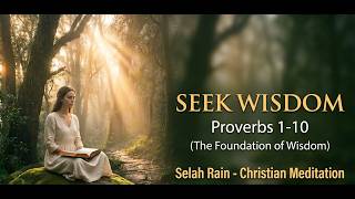 Seek Wisdom: Proverbs 1-10 to Calm an Overthinking Mind (50 Min) | Christian Meditation