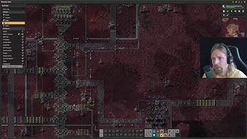 Rebuilding the Base on Fulgora in Factorio