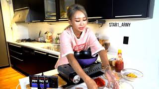 [ LIVE ] HYOLYN Cook pizza 🍕🥰