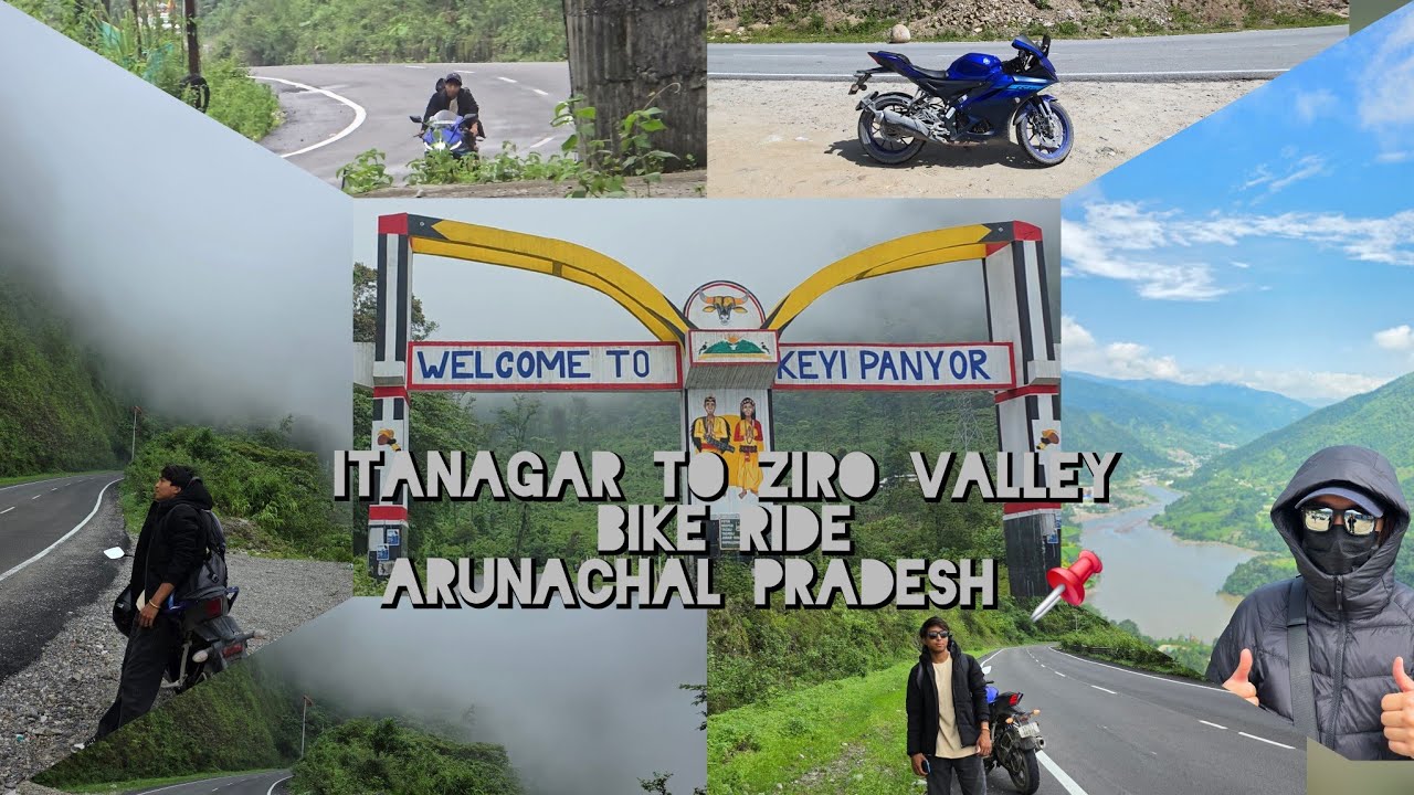 Itanagar to ziro valley Bike Ride | Lost in Nature’s Paradise 🌲🌄 Forest Trails & Northeast Vibes 🌳