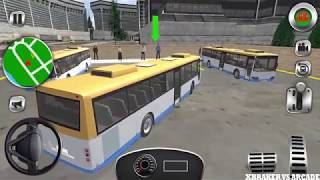 Bus Simulator Public Transport Driving 2018 - Long Bus - Android GamePlay FHD screenshot 2