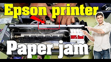 Epson printer paper jam  !  how to solve paper jam problem in epson L130 epson printer