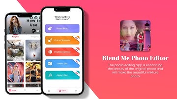 Blend Me Photo Editor App v 9.0+ tutorial