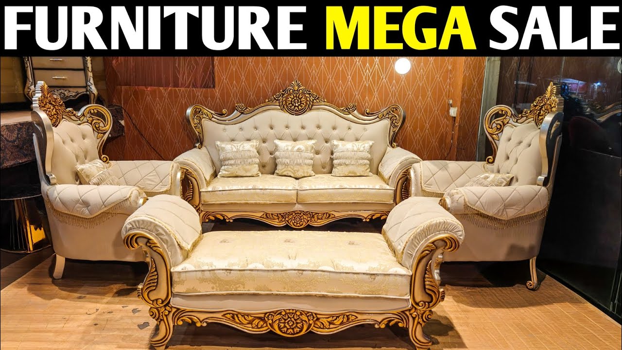 Beds Sofa Sets Dinning Tables Cabinets Side Tables on Discount in Mega Furniture Sale in Kirti Nagar