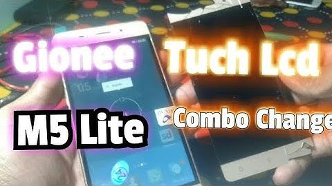 Gionee M5 Lite Change tuch LCD combo