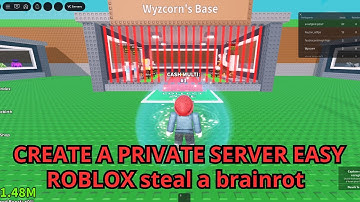 How to Create a Private Server on Steal a Brainrot Roblox – Guide Private server Steal a brainrot