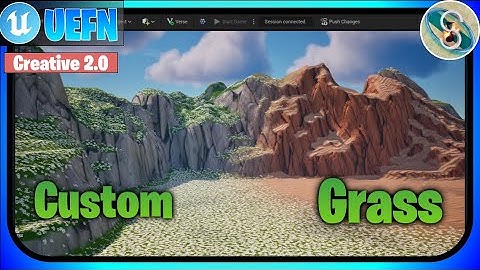 UEFN: Ultimate Custom Terrain Paint Tutorial (3D Grass, Layering, and Coloring!)