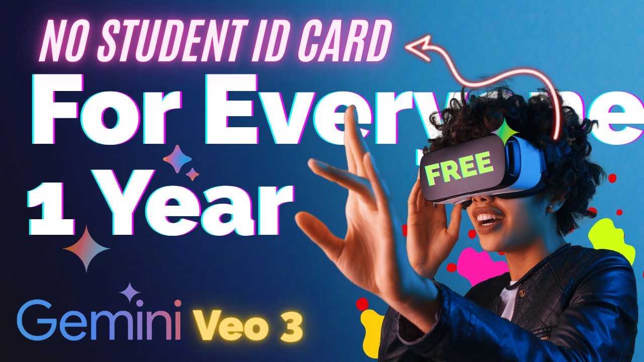 Google Gemini Veo 3 AI Pro Free Access For Everyone | No Student ID or ...