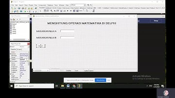 MENGGUNAKAN OPERASI MATEMATIKA DI DELPHI