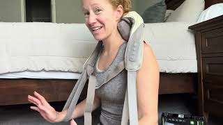 Review Evebless Neck Massager with Heat, Shiatsu Neck Shoulder Massager for Pain Relief Deep Tissue by Battle Team 112 views 1 day ago 2 minutes, 53 seconds