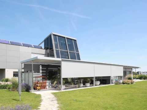 Lamellendach Terrassendach Von Aussen Youtube