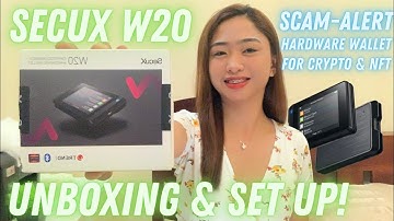 SecuX W20 X TrendMicro Hardware Wallet Unboxing, Setup, and Review: Protecting Your Crypto and NFTs