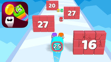 Smash Runner - All Levels Gameplay Android, iOS