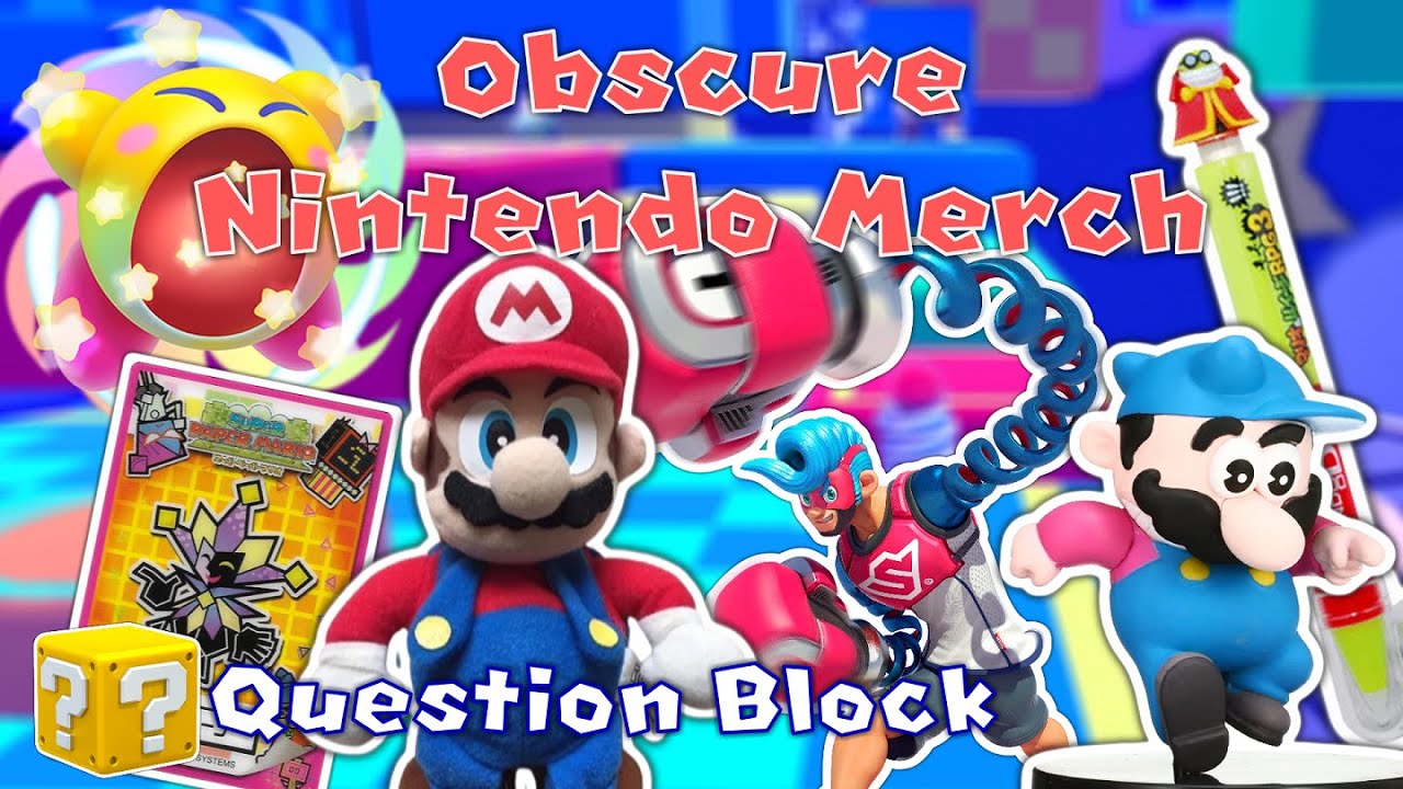Our Obscure Nintendo Merch | Question Block - YouTube