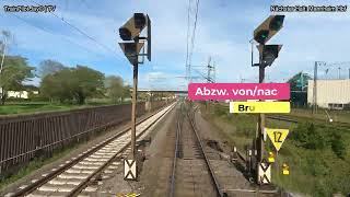 High Speed Führerstandsmitfahrt Leerzug: Karlsruhe Hbf - Mannheim Hbf | TrainPilot Jay©