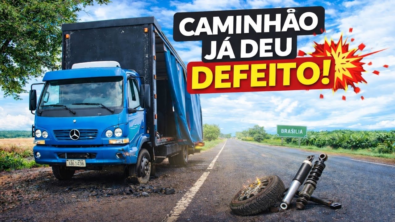 Valeu a pena? Comprei o caminhão e quebrou na primeira viagem #gordextransportes #transportedecargas