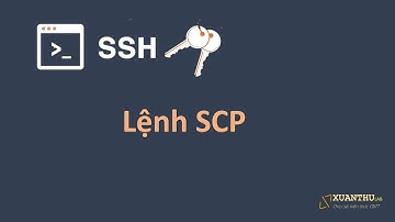 SSH03 - Lệnh SCP (secure copy), upload và download các file tới Server bằng giao thức SSH