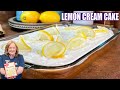 Lemon cream cake easy with box cake mix