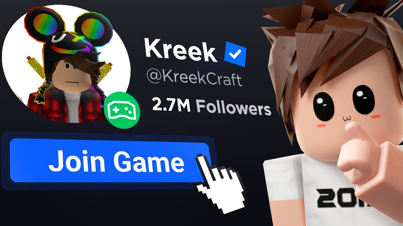 JOINING KREEKCRAFT FOR ROBUX!