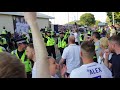 Leeds v Stoke | POLICE AND FANS