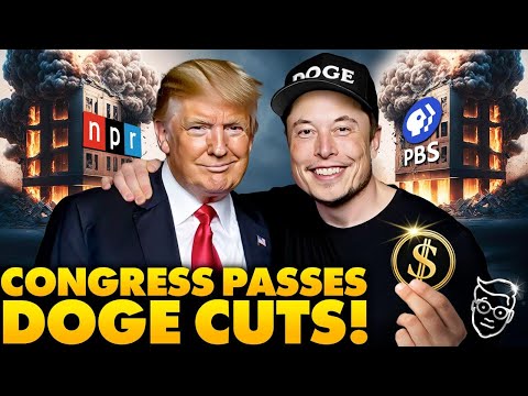 Congress Officially Passes DOGE Cuts, Defunds USAID, NPR and PBS | Libs in DC Panic: 'It's Over'