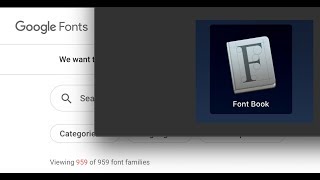 How to install fonts on your Mac from Google Fonts