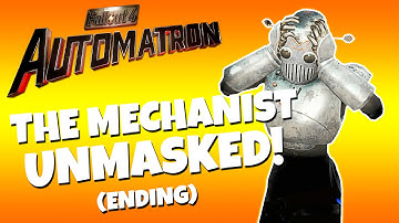 Fallout 4 Automatron DLC Playthrough - THE MECHANIST UNMASKED - Ending (Survival Difficulty)