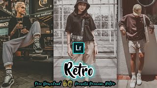 TUTORIAL LIGHTROOM RETRO │DOWNLOAD 50 PRESET PREMIUM RETRO  GRATIS ! screenshot 2