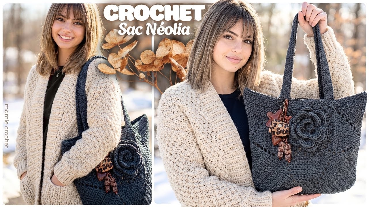 ✨😊  SAC ORIGINAL  😜 TUTO CROCHET NOELIA ... 🤩✨ TUTO DEBUTANTES @MamieCrochet