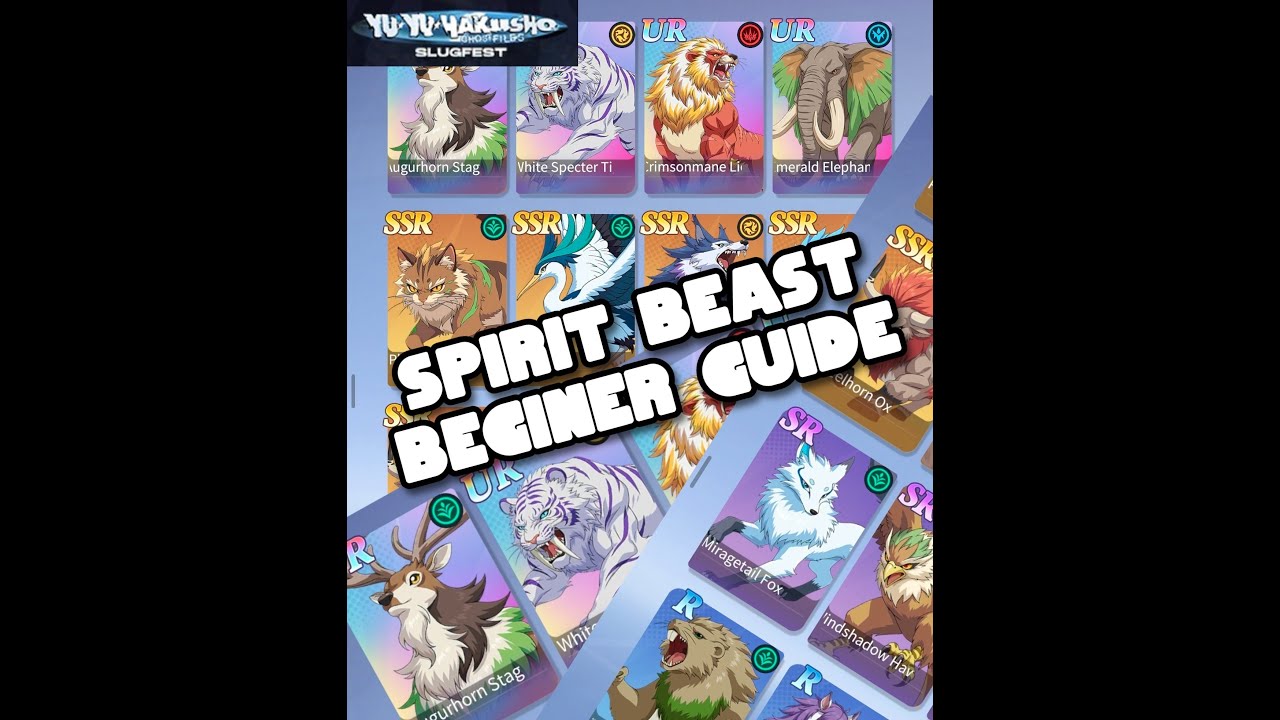 Spirit Beast Beginner Guide Don't Make These Mistakes Yu Yu Hakusho: Slugfest