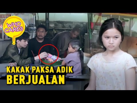 Social Experiment | Adik dipaksa berjualan oleh kakaknya