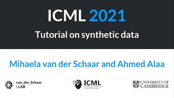 ICML 2021 - tutorial on synthetic data