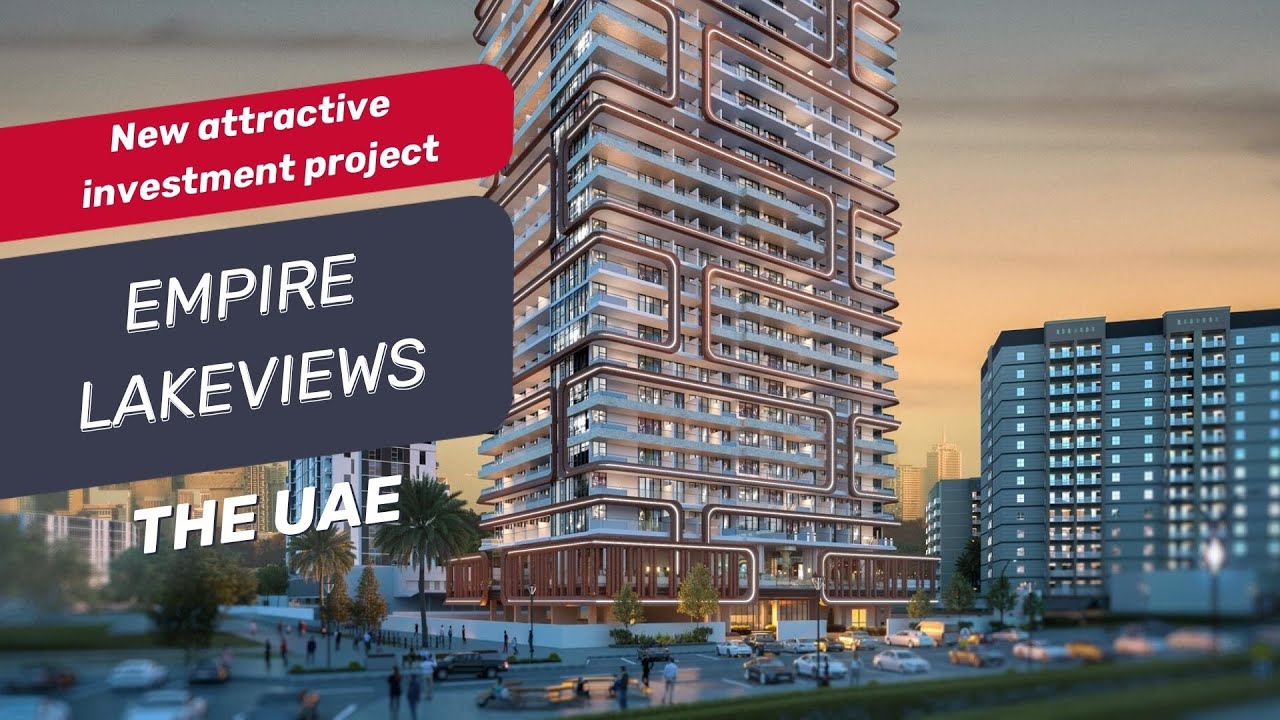 Empire Lakeviews residential development in Liwan in Dubai - YouTube
