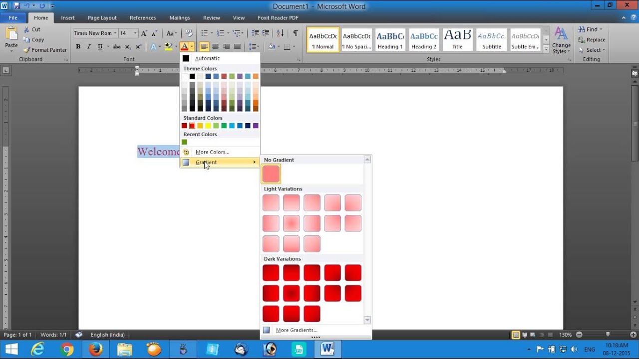 microsoft office light