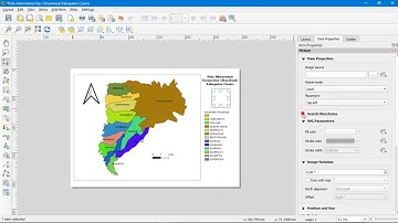 Membuat Peta Administrasi Kec. Cihaurbeuti, Kab.Ciamis dengan Aplikasi QGIS | Video UAS GIS