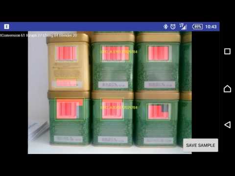 (2) Neural network enhanced barcode scanner with Tensorflow and Zxing