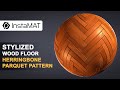 Stylized Herringbone Wood Floor - InstaMAT Time-Lapse | Element Graph