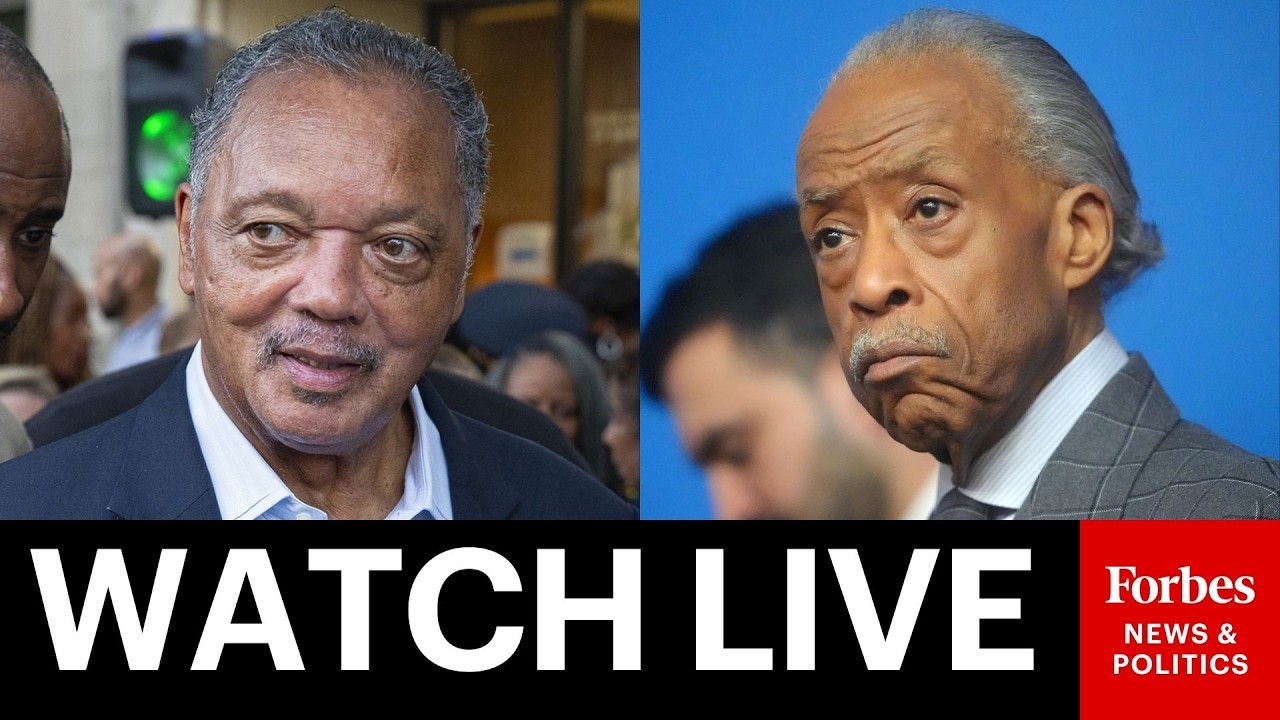 LIVE: Rev. Al Sharpton Holds Presser After The Death Of Rev. Jesse Jackson
