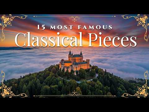 15 Iconic Classical Music Pieces - 𝄞Tchaikovsky, Mozart, Vivaldi, Beethoven, Chopin -