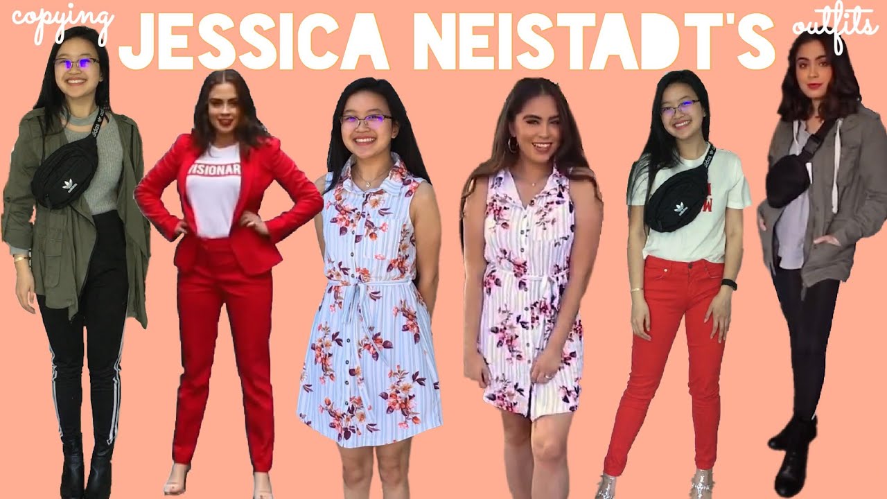 Recreating/copying Jessica Neistadt’s outfits for a week ❤️
