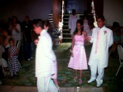 Samantha's quinceanera entrance