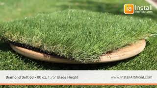 Diamond Soft 60 Artificial Turf - 80 oz, 1.75" Blade Height screenshot 1