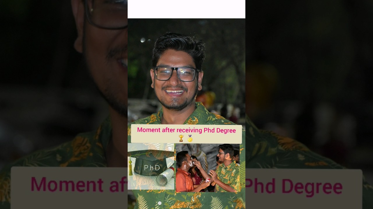 The real story of Phd Scholars 