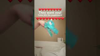 Come join me! #puppet #paperdragon #craft #dragon #music #cute