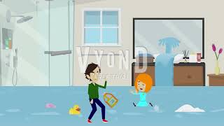 Rosie Floods The Bathroom Gets Grounded