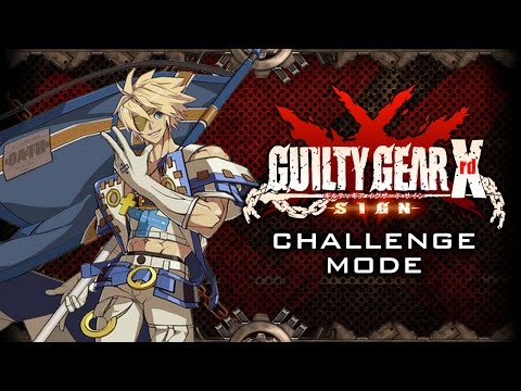Guilty Gear Xrd Challenge Mode - Sin Kiske (1080p 60fps