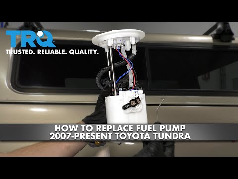 How To Replace Fuel Pump 2007-Present Toyota Tundra - YouTube