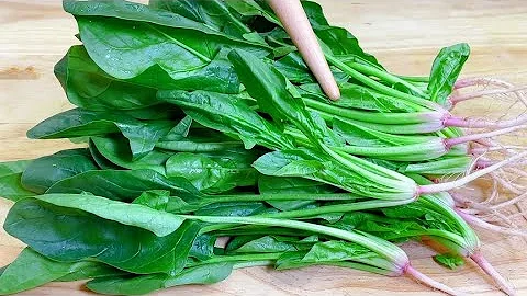 冬天要多吃菠菜，教你一個特色做法，不炒不煮，就連飯店都吃不到，【民寒食藝】，#菠菜料理 ，#菠菜食譜 ，#肉末菠菜西紅柿汁 - 天天要聞
