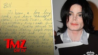 Michael Jackson Letter Thanking Security for 'Being a Father' Hits Auction | TMZ TV