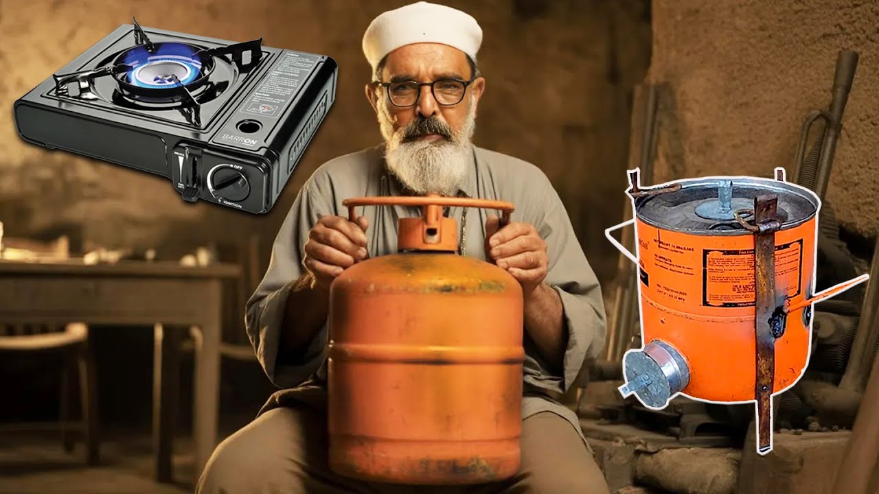 Amazing Process to Make Camping Stove from Old Fridge Compressors 🔄